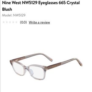 Nine West 5129 Crystal Blush Glasses Frames